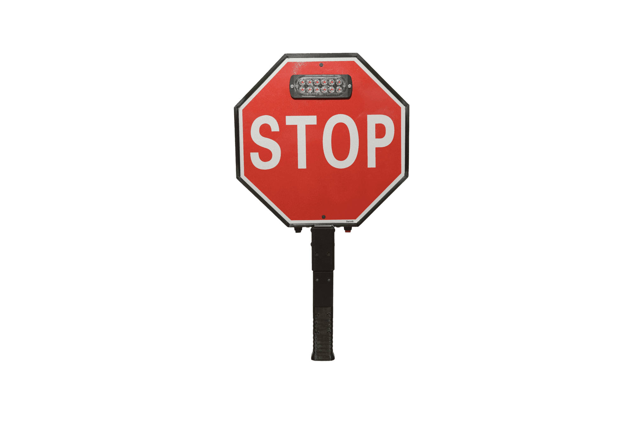 Cross Stop Panneau ARRET portatif professionnel a DEL
