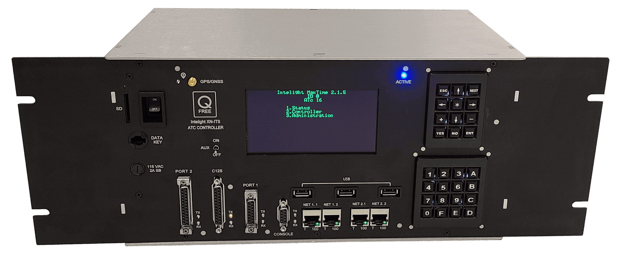Q-Free XN-ITS ATC traffic signal controller for intelligent transportation systems