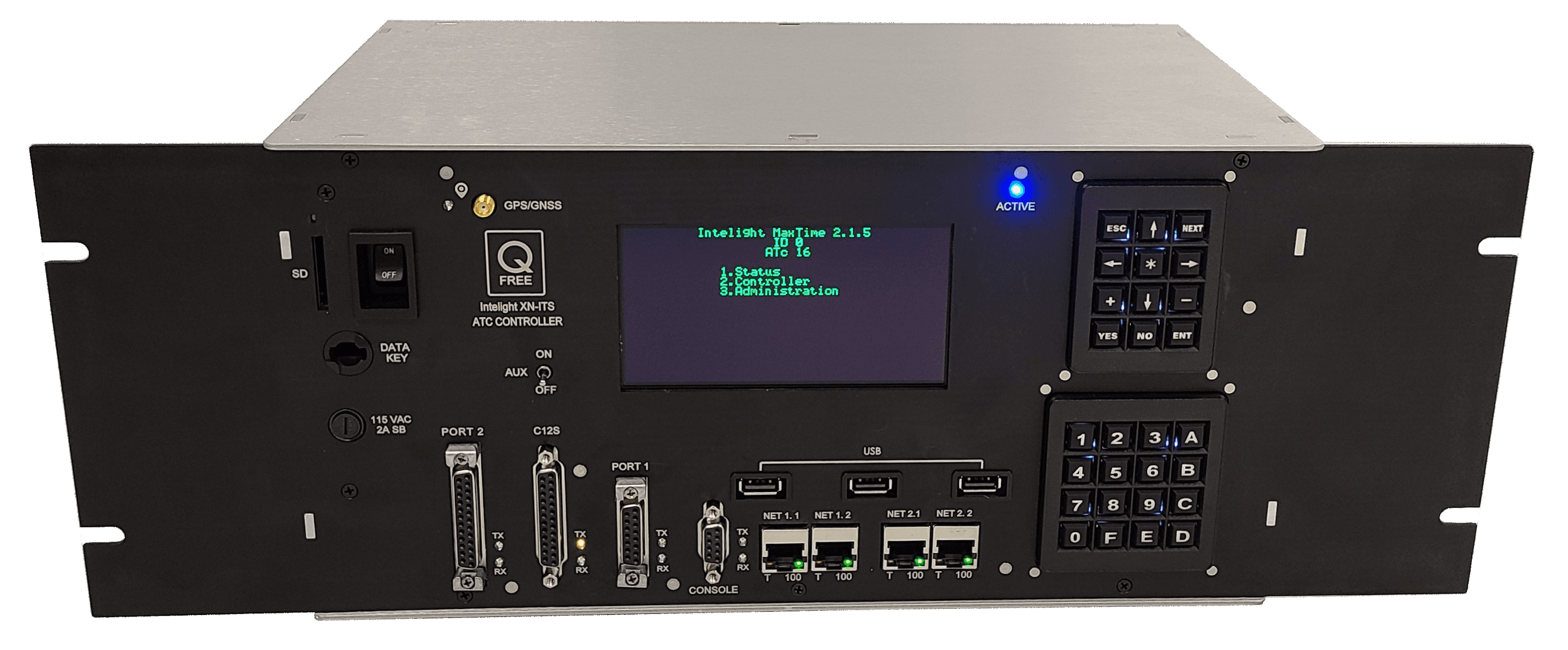 Q-Free XN-ITS ATC traffic signal controller for intelligent transportation systems