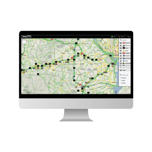 Q-Free OpenTMS Advanced Traffic Management System for comprehensive traffic control