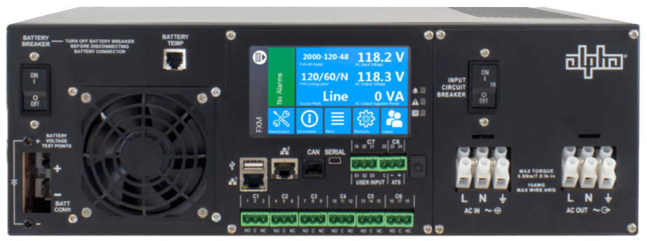 Alpha Technologies FXM HP 2000 système d'alimentation sans interruption industriel de 2000W