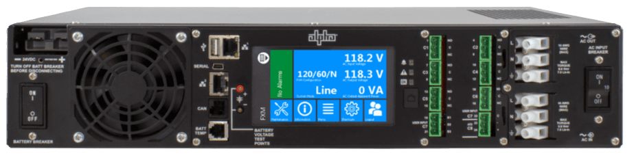 Alpha Technologies FXM HP 650 mid-range UPS module for traffic signal backup power
